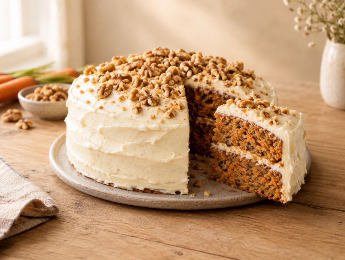 Tarta de zanahoria